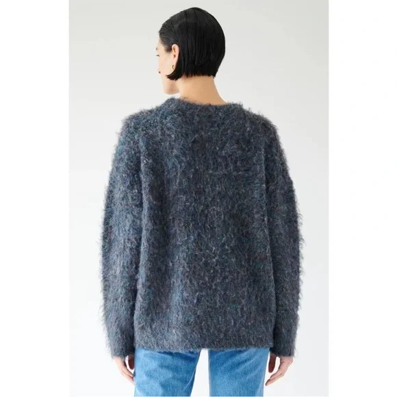 Velvet Jenny Graham Valencia relaxed Pullover Crew Neck Sweater oversized - Picture 5 of 7